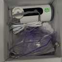 Hand-held Nebulizer for Respiratory System, Portable Nebulizer with Self-Clean Mode, Rechargeable Nebulizer for Home Office Travel missing manual and used