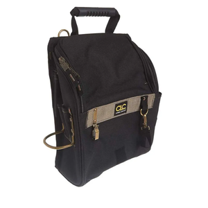 CLC Custom Leathercraft 1509 Zippered Professional Electricians Tool Pouch, 21 Pocket , Black