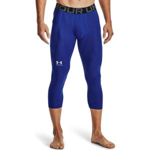 Under Armour Men's HeatGear Armour 3/4 Leggings (Royal Blue (400)/White)