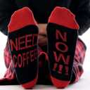 Just Love Ultra-Soft Womens Pajama Pant Set - Nightgown with Matching Socks (Black, L)