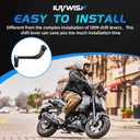 Motorcycle Folding Gear Shifter Shift Lever CNC for Grom MSX 125 2013-2024 Grom Clone Boom Vader 125 BD125 SR6 Black