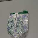 Blue Flower and Bird Tissue Box Cover Leather Tissue Box Holder Square Facial Paper Organizer Dispenser for Bathroom Kitchen Bedroom Vanity Countertop Night Stands