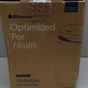 BLUEAIR Room Humidifier - DreamWell - 48Hr Top-Fill Mist-Free InvisibleMist Technology Aroma Stone for Essential Oils and Soothing Mood Lighting - Quiet Operation for Bedroom and Home Use, Grey