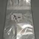 Kingrol 100 Ct 7 x 10.25 Inch Clear Stand Up Food Pouch Bags with Resealable Lock Seal Zipper, Heat Sealable Packaging Bags for Food Storage