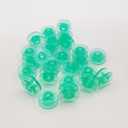Box of 25 Clear Green Bobbins for Viking Husqvarna White Home #4125615-45#4123078-G,Husqvarna Viking Rose Designer Platinum Lily Series, Pfaff Sewing Machine