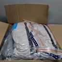2 Pack 76 x 22 x 4.7" Waterproof Chaise Lounge Chair Cushion Outdoor Cream