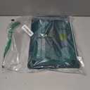 IBENZER Compatible with Old Version MacBook Air 13 Inch Case (2010-2017 Release). Models: A1466 / A1369, Plastic Hard Shell Case with Keyboard Cover for Mac Air 13,Quezhal Green, A13QUGN+1