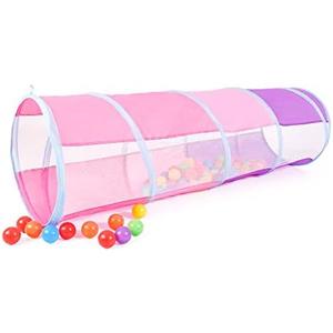 Play Tunnel for Toddlers 1-3, Tunnel for Kids to Craw Through Sensory Toys for 1 Year Old Boy Girl Babies Kids, Indoor Outdoor Great for Motor Function