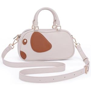 CHOLISS Small Crossbody Bags for Women, Cute Dog Shape Crossbody Purse for Girls, Leather Women's Crossbody Handbags