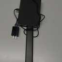 LED Desk Lamp with USB Ports,Touch Desk Lamps for Home Office with 5 Color Modes,3 Brightness Desk Light with Small Night Light,Reading Lamp Table Lamp for Bedroom Bedside Study Black with adapter