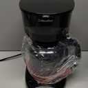 Mueller 12-Cup Drip Coffee Maker - Borosilicate Carafe, Auto-Off, Reusable Filter, Anti-Drip, Keep-Warm Function, Clear Water Level Window Coffee Machine, Kitchen Essentials & Accessories (Black)