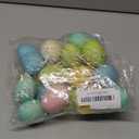 FJAKA 24 Pcs Speckled Easter Eggs, 2.4 Inch Colorful Plastic Speckled Eggs Bowl Basket Vase Fillers, for DIY Easter Spring Home Party Favors and Wedding Table Decorations
