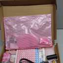 XEUZK All-Inclusive Diamond Art Accessories Kit with A4 Diamond Painting Light Pad Kit, Light Board for Painting Accessories, Bead Organizers & 5D Painting Tools Set for Full Drill & Partial Drill Art