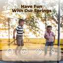 5.5 Inch Trampoline Springs Heavy Duty Stainless Steel ReplacementParts, Universal Trampoline Spring Tool, Weather-Resistant, Set of