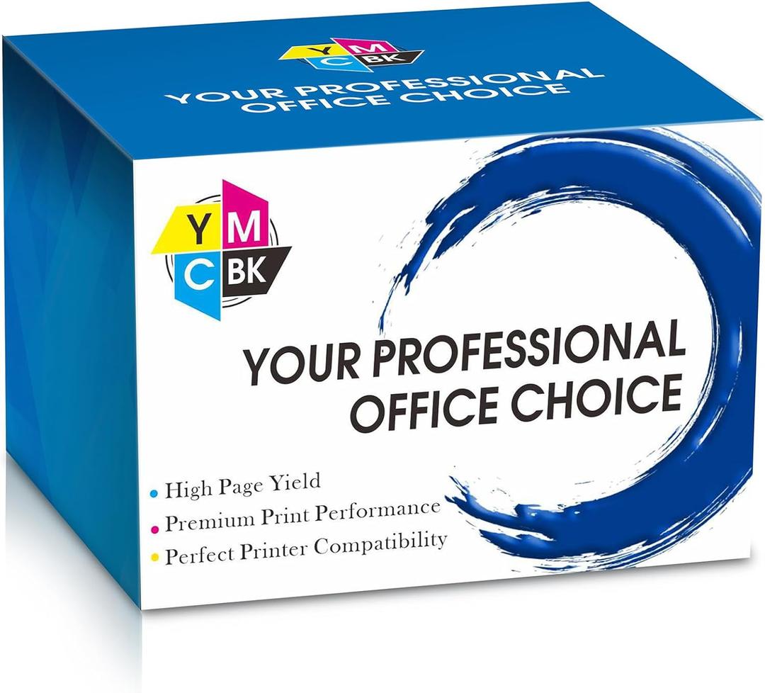 Compatible 910XL Black Ink Replacement for HP 910XL Ink Cartridges for HP Printers Work with HP OfficeJet Pro 8020 8025 8028 8035 8030 OfficeJet 8010 8022 8015 8018 Printers (2 Pack, 910 XL Black Ink