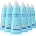 Method Antibacterial Toilet Bowl Cleaner, Spearmint, Kills 99.9% of Household Germs, 24 Fl Oz (Pack of 6)