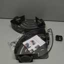 Voldra Corner Shower Caddy Suction Cup, 2 Pack Corner Shower Shelves No Drilling, Aluminum Upgrade Suction Cup Shower Organizer with Towel Bar & Hooks Removable Bathroom Storage Rack(Gray)