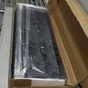 SONGMICS Shoe Rack, 8-Tier Shoe Organizer, Metal Rack for Garage, Set of 2, 4-Tier Stackable Shelf, with Adjustable Flat or Angled Shelves, 32-40 Pairs, Ink Black ULMR08B