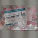 CISSOOK Compatible with MacBook Air 15 inch Case 2025 2024 2023 Release Model A3241 M4 A3114 M3 A2941 M2, Plastic Hard Shell Case Keyboard Cover Screen Protector USB Adapter, Pink Bows