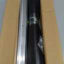 alophoty 8 FT Garage Door Seal Bottom Kit - Heavy Duty EPDM Rubber U+O Ring Weather Stripping with Pre-drilled Aluminum Track, Universal Replacement Stops Rain, Drafts & Pests, Easy to Install