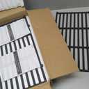 QuliMetal 7637 7635 67060 Grill Replacements for Weber Spirit E210,E220,S210,S215,Spirit 200 & GS4 Spirit II E210,Spirit II E220 with Front Control, Flavorizer Bars+Grates+Heat Deflector