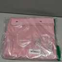 VERONLY Weekly Hanging Closet Organizer for Kids,Day of Week Kids Clothes Organizer,School Clothing Storage Monday to Friday Hanging Closet Organizer Shelves for Bedroom,Bathroom,Dorm (Pink)