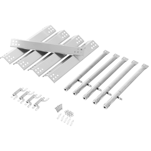 GR2210601MM00 Replacement Parts for Members Mark 5 Burner Grills Parts 614714 Grill Burners Rankam Grill Replacement Parts GR2210601MM00 Flame Tamer Heat Plates Sam’s Club Grill Parts 09431 16261