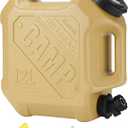 ASIEIT 3.2 Gallon Water Jug with Spigot, Portable Water Tank BPA Free, Leak-Proof Water Containers for Camping Water Storage Containers for Emergency Outdoor Hiking Picnic