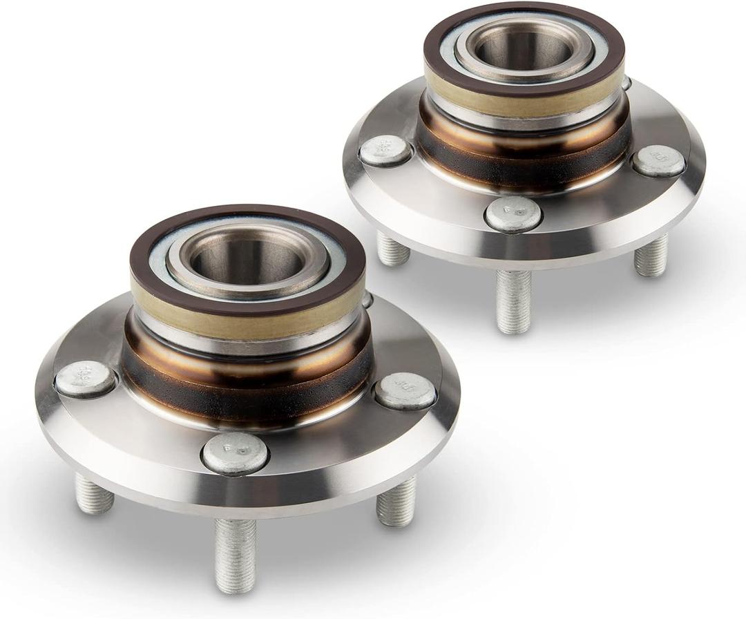 PHILTOP 513224 Front Wheel Bearing Hub Assembly for 2005-2014 Chrysler 300, 2006-2014 Dodge Charger, 2008-2014 Dodge Challenger, 2005-2008 Dodge Magnum, w/ABS, RWD 5 Lugs, 2 PCS