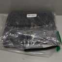 PURRUGS Dirt Trapping Door Mat 20" x 32", Non-Slip Machine Washable Entryway Rug, Entrance Mat, Indoor Front Door Mat, Super Absorbent Entry Rug for Muddy Shoes & Paws, Bluish Grey & Charcoal