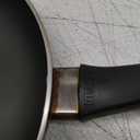 IMUSA 8in Bistro Aluminum Nonstick Fry Pan with Cool Touch Handle, Small Skillet for Eggs, Omelets, Sauteing, and Everyday Cooking, Black