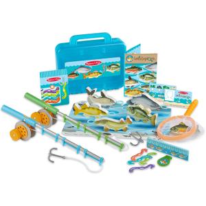 Melissa & Doug Lets Explore Fishing Play Set  21 Pieces - FSC Certified