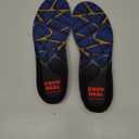 CRUVHEAL Work Orthotic Insoles - Anti Fatigue Medium Arch Support Shoe Insert Men Women - Plantar Fasciitis Flat Feet - Relieve Foot Pain - Work Boot Insoles Standing All Day (L, Blue) (L(Men 9.5-10.5||Women 10.5-11.5))