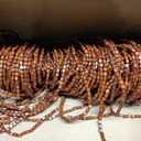 90 Strands Beaded Curtain for Doorways -35.5"x79"- Handmade Natural Beaded CurtainsBoho Doorway Wood and Bamboo Bead Curtain-As Insect Screen/Room Divider-Brown
