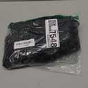 Bermuda Shorts for Women Cargo Cotton Shorts High Waist Knee Length 6 Pockets 2025 Summer Casual (X-Large, Black)