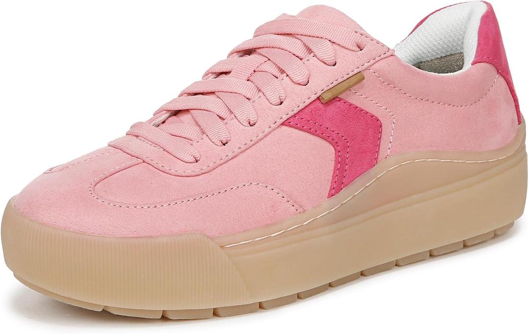 Dr. Scholl's Shoes Women's Time Off Win Pink Lemonade Fabric 9.5 Wide