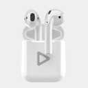 Acoustix TRUE WIRELESS AUDIOBUDS+ w portable charging case
