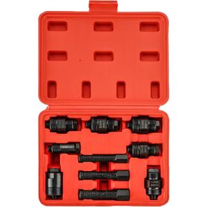 Motorcycle Flywheel Puller Set | 10PCS Universal ATV Motorcycle Repair Tool for Motorcycle Bikes, Honda, Suzuki, Bosch, Kawasaki, Ducati, Yamaha Flywheel