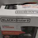 BLACK+DECKER 12-Cup Coffee Maker with Easy On/Off Switch, Easy Pour, Non-Drip Carafe with Removable Filter Basket, Vortex Technology, Black