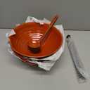 4 XL Ramen bowl set. 12 Pieces Pho Bowls. Asian Japanese soup. Utensil: Spoons and Chopsticks kit. Melamine, Large 52 oz. Noodles, Rice, Udon, Thai, Chinese, Korean, Udon, Wonton, Miso, 9 inch (Red Black)