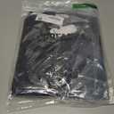 COOFANDY Mens Short Sleeve Casual Button Down Shirts Summer Untucked Dress Shirts with Pocket (Black, XXL)