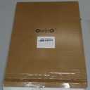 Gwine White Kitchen Valance for Windows 14 Inches Long, Light Filtering Short Curtain for Small Window, Soft Small Window Treatment Drape for Bathroom Basement RV Camper, 60Wx14L inch, 1 Piece