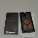 CANSHN Magnetic for iPhone 15 Case, Upgraded [Full Camera Protection] [Compatible with Magsafe] [Translucent Matte] Shockproof Protective Phone Case for iPhone 15 6.1" - Black