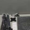 Projector Stand Tripod Adjustable, Laptop Height from 23.5 to 46.5 inches with Gooseneck Phone Holder, Floor for Office, Home, Stage, Studio, DJ Racks Holder Mount, 23.5inch-46.5inch (Black)