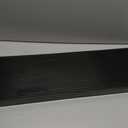 VEVOR 1.6" Rise Cuttable Threshold Ramp for Doorways, 35.4" Wide Natural Rubber Wheelchair Ramp, Non-Slip Solid Rubber Ramp with Double-Sided Tape for Doorways,Driveways,Bathroom,Smooth Tile