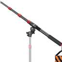 FreeSea Adjustable Extension Boom Arm for Light & C-Stands - 67" to 22" Lightweight Portable Adjustable Flash and Fill Light for Photography Lighting