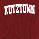 Official Collegiate School Name Arch Unisex Adult T Shirt Collection 1 (Red, S)