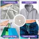 PAGOW Rhinestone Shoe Laces, Glitter Bling ShoeLaces for Sneakers, Crystal Diamond Rope Shoelaces, Round Shoe Strings (120cm, 2 Pairs-ab Color)