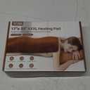 XXXL Heating Pad for Back Pain Relief, Heated Pad for Neck/Shoulders/Legs/Knees/Feet/Cramps, 6 Heat Settings Auto-Off, Heat Pads for Women, Birthday Mothers Day Gifts for Mom Wife Grandma Her, 17"x33" (Brown)