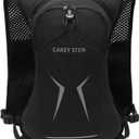 Lightweight Hydration Backpack, Women's Running Vest with 1.5L Water Bag, Suitable for Hiking, Cycling, and Outdoor Activities (Black)